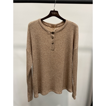 Marta Du Chateau Mdc Celestine LS Tee 38891 Camel3